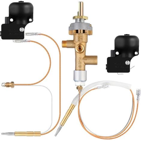 Chauffage de terrasse à gaz, remplacement de thermocouple et interrupteur d'inclinaison, pièces de radiateur de terrasse, accessoires de chauffage extérieur, pièces de rechange pour chauffage de (1/5)