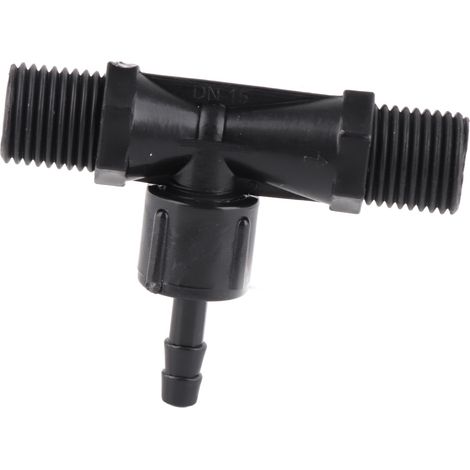 Injecteur Venturi PVDF mélangeur gaz-liquide 1/4in pour générateur ozone irrigation agricole, injection eau (1/5)
