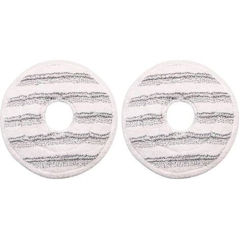 Lot de 2 têtes de vadrouille de Rechange pour Spin and Clean Mop Recharge de vadrouille en Microfibre Lavable pour Le Nettoyage des sols (1/5)