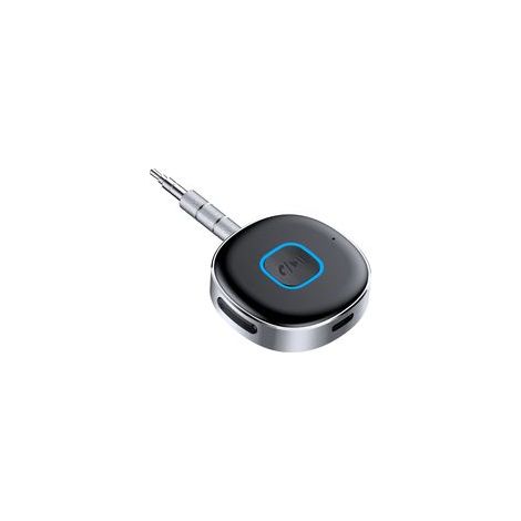 Récepteur Bluetooth pour voiture, adaptateur jack Bluetooth 5.0 pour haut-parleur/chaîne stéréo/casque filaire, récepteur Bluetooth AUX 3,5 mm, appels mains libres, double connexion, autonomie de 16 h (1/4)