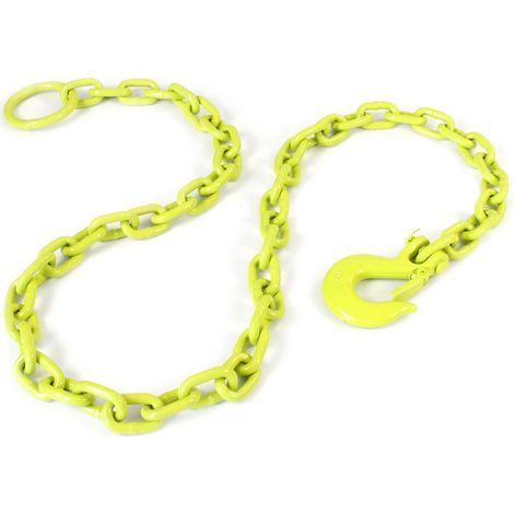 XPOtool Catena forestale rotonda Tirante 1,83 mx10mm con anello di sospensione e gancio di sicurezza