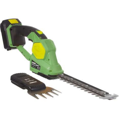Taille-haie à Batterie 20 V Multifonction avec Lame en Aluminium 20 cm – Cisailles de Jardinage pour buissons et arbustes, Vitesse 1200 SPM, 70 x 8 x 20 cm, Batterie Non Incluse (1/5)