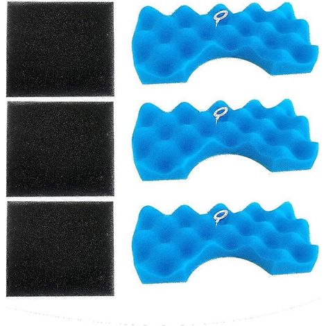 Lot de 6 filtres pour aspirateur Samsung DJ63-00669A SC43 SC44 (1/5)