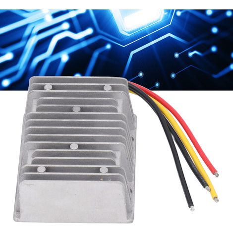 Convertisseur abaisseur de tension CC-CC non isolé 414 W, 36 V/48 V vers 13,8 V/30 A, étanche IP67, boîtier en aluminium agrandi. (1/5)