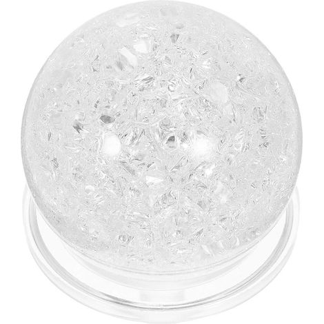 Un ensemble de boules de cristal décoratives, idéal pour orner les fontaines de table. (1/5)