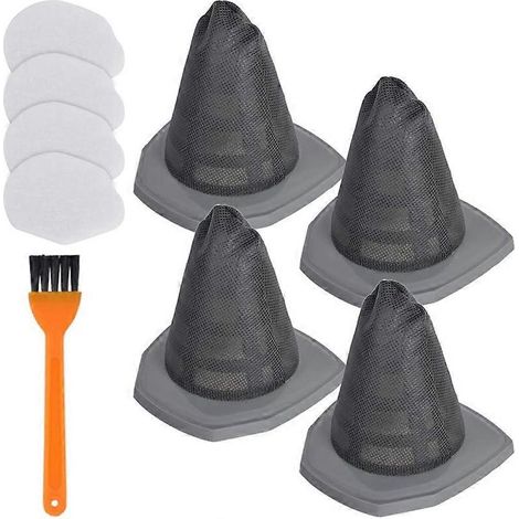 Lot de 4 filtres de rechange pour aspirateur balai 3 en 1 NES215A NES210 (1/5)