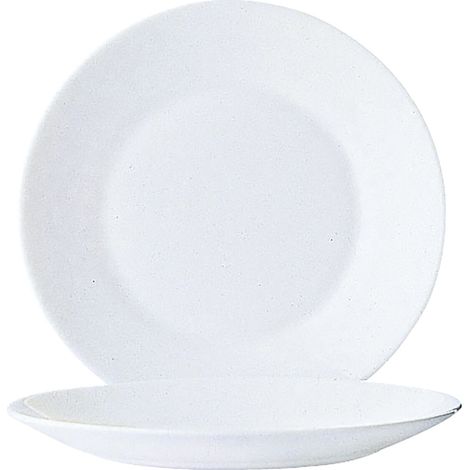 Set de Platos Arcoroc Restaurant Pan Blanco Vidrio 6 Unidades (155 ml)