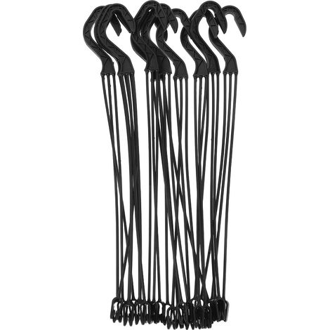 Lot de 10 supports pour plantes en plastique porte pots de