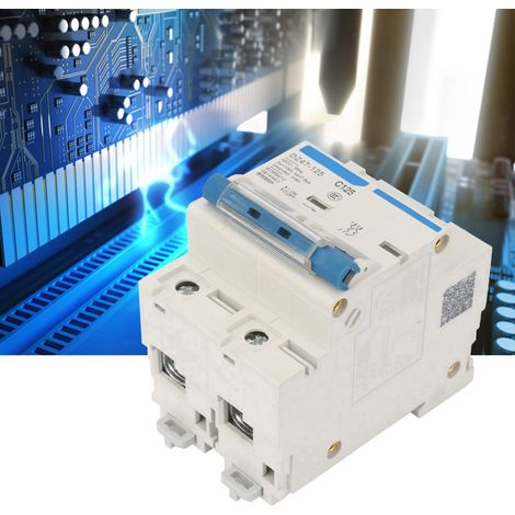 Disjoncteur différentiel 400 V 80/100/125 A DZ47-125 Disjoncteur miniature bipolaire (125 A) (1/5)