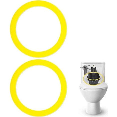 Confezione da 2 guarnizioni per valvola de carico per WC Kohler K-GP1059291/2475620 - Gialle - Guarnizione di ricambio easy to install (1/4)