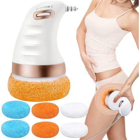 Masajeador reductor - Masajeador corporal eléctrico - Masajeador reductor - Herramienta de masaje portátil - Apto para abdomen, caderas, piernas y brazos - Cuidado de la piel (1/5)