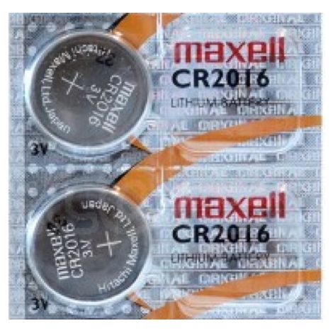 .2 pile Maxell CR2016.