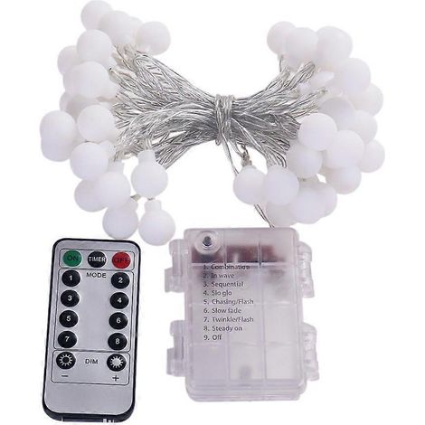 Lanterne décorative, petite lampe boule, lanterne d'extérieur, lampe à piles, lanterne de décoration de Noël, lanterne LED, lumière colorée (1/2)
