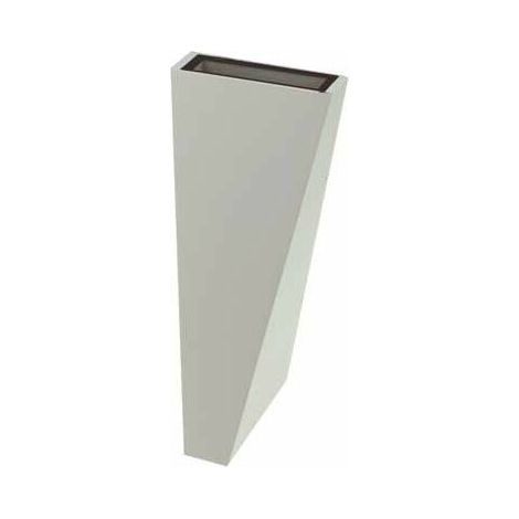 Applique da parete a LED 6W bianco neutro 4000K corpo in alluminio grigio IP65 - SKU 8300