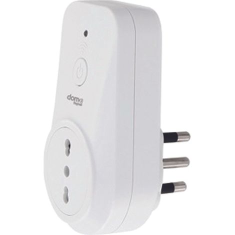 PRESA SMART PER AUTOMAZIONE DOME CON SPINA  presa 10A/16A  spina 16A   mm.112x63x78    BEGHELLI