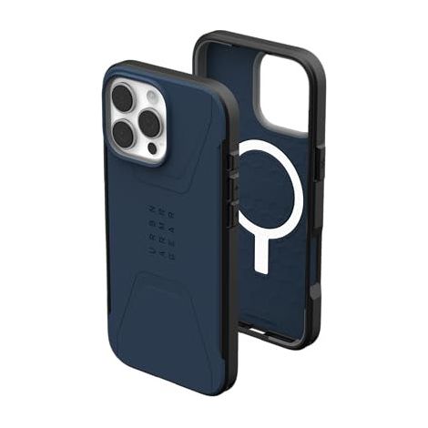 UAG Civilian Magsafe - Schutzhülle für iPhone 16 Pro Max, kompatibel mit MagSafe (Mallard)