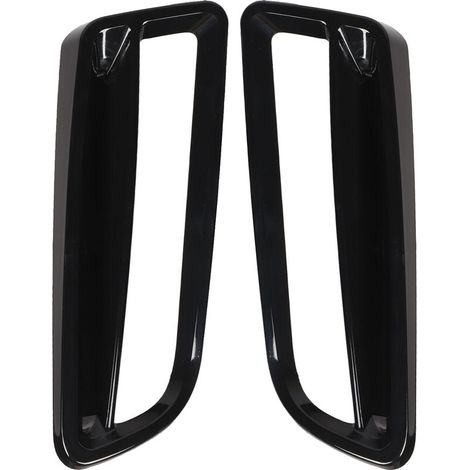 1 paire de couvre-feux diurnes gauche et droit remplacement de cadre décoratif noir pour Chevy Camaro Lt Ls Rs Zl1 (1/5)