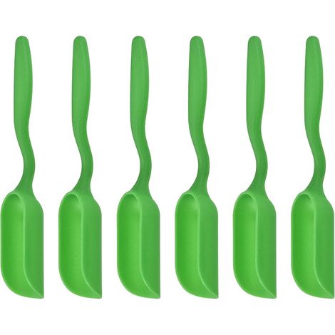 Lot de 6 bêches de jardinage : pour creuser, ameublir, repiquer et cultiver. Idéales pour les plantations en intérieur et sur les balcons (14,5 x 2,5 (1/5)