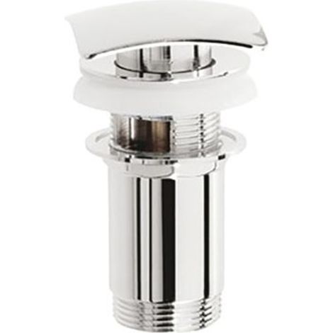 Piletta click clack quadrata alta con troppo pieno 1"1/4  Tecom
