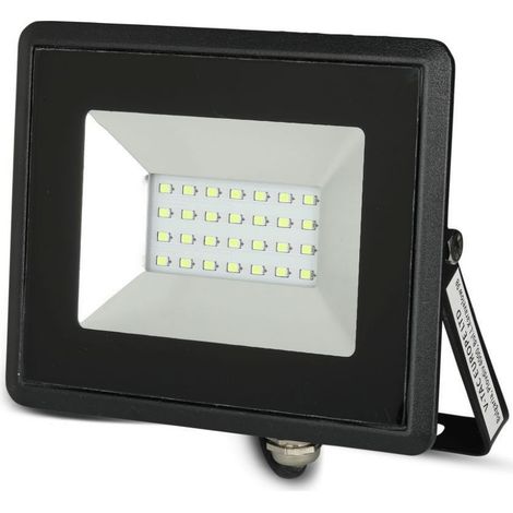 V-TAC VT-4021 projecteur led smd 20W lumière vert E-Series ultra slim noir IP65 - SKU 5991