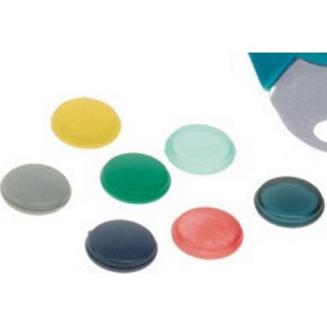 Noralsy - Lot de 8 pastilles couleur pour badge Campikey