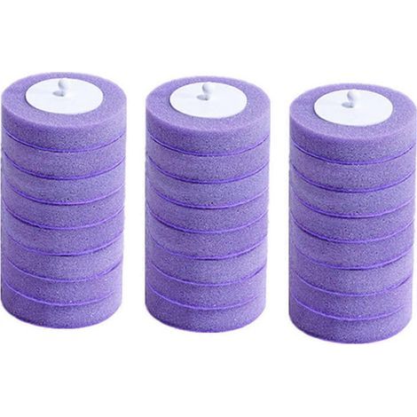 Pack of 24 disposable wall-mounted toilet brushes, replaceable at home - AquaForge (1/5)