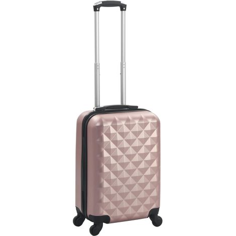 Teenpull – Hartschalen-Trolley Roségold ABS (1/5)