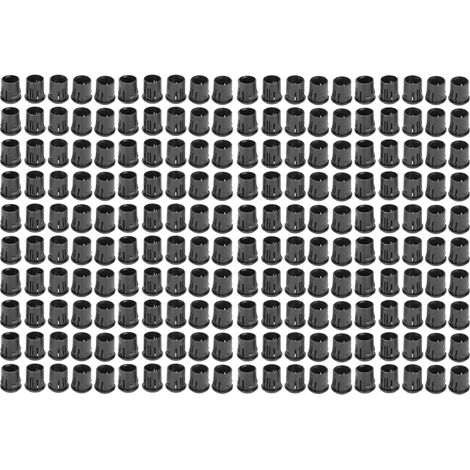 200 Kunststoff-LED-Lampenfassungen (8 mm) mit Klemme