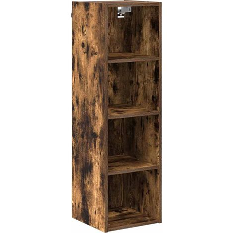 Maison Exclusive - Armadio pensile Rovere fumé 30 x 29,5 x 100 cm