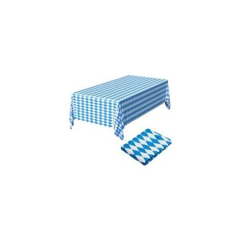 Lot de 2 nappes Oktoberfest – Dimensions 220 × 130 cm – Décoration de table festive (1/5)