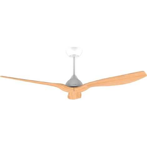 Cecotec Ventilador de Techo EnergySilence Aero 5200 LightWood. 40W, Motor DC, Diámetro 132 cm, Mando, Temporizador