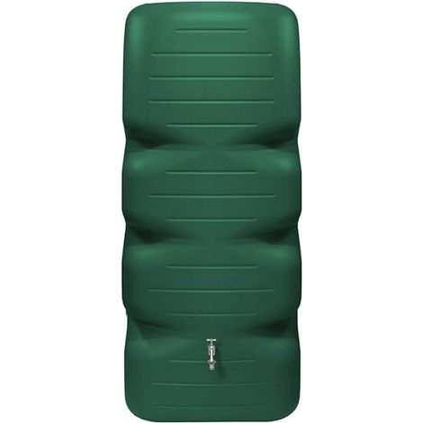 Serbatoio per acqua piovana 1.000 L Graf, Recuperatore d'acqua piovana 1000 litri, 75x105x174 cm, verde