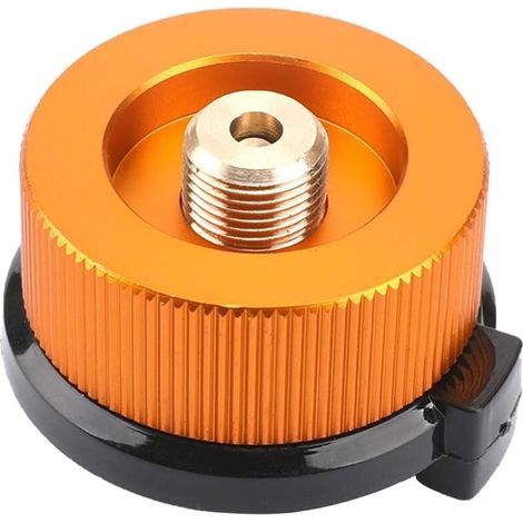 Adaptateur De Bouteille De Gaz Adaptateur Safe Réchaud Durable Adaptateur Gaz Conversion Tête Adaptateur Pour Canister Butane Vis Cartouche De Gaz Adaptateur Piston (1/5)