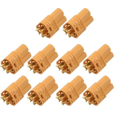 10 Paires MT60 3,5 mm 3 Fils 3 Pôles Connecteur Plug Set (1/5)