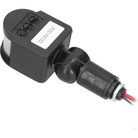 PIR-Bewegungsmelder für Solarprojektorlampen, automatischer Infrarot-Induktionsschalter, DC 3 V–30 V (1/5)