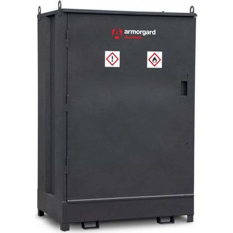 ARMORGARD - Armoire de stockage Drumbank 2 fûts plus étagères - DB2S