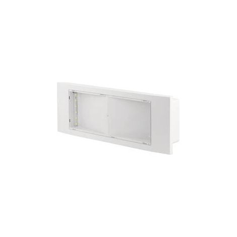 LAMPADA LED EMERGENZA DA INCASSO RICARICABILE 2W