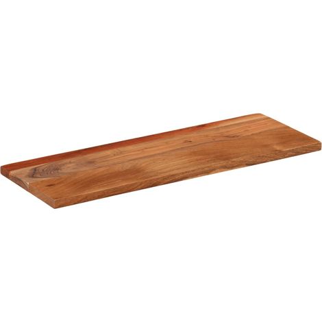 Dessus de table  Dessus de bureau  Plateau de table 70x40x3,8 cm rectangulaire bois massif d'acacia
