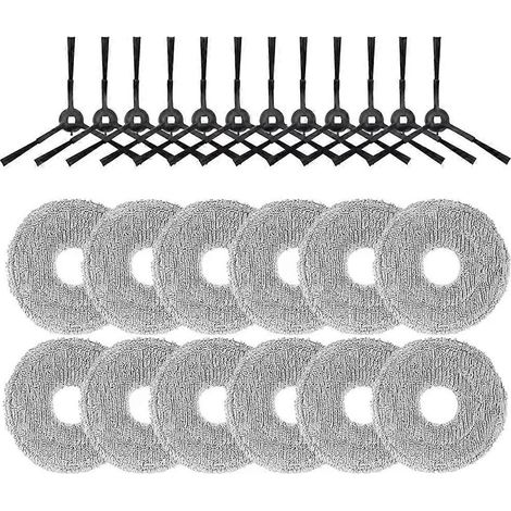 Brosse pour aspirateur Pour Trouver E30 Aqua / RLE52SC JETS UltraClean / Walfort RP37 Aspirateur Side Brosse Serpillière Cloth pièce détachée (1/5)