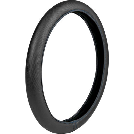 Skin-Cover, coprivolante elasticizzato in Skeentex - Nero/Blu - L - Ø 46/48 cm