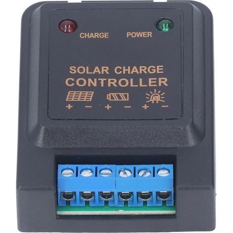 Régulateur de décharge pour batterie et panneau solaire 6V 12V 3A pour lampe d'éclairage (1/5)