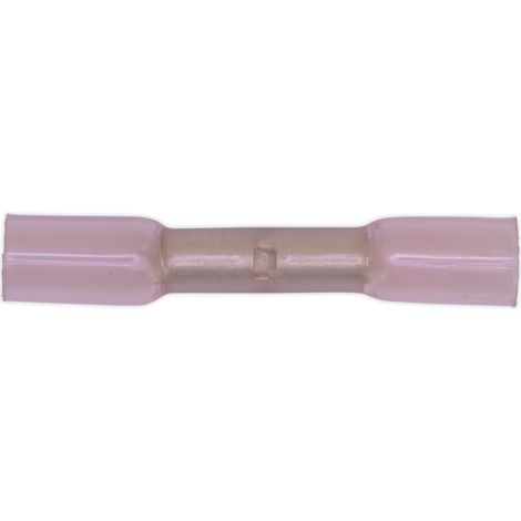 Sealey Heat Shrink Butt Connector Terminal 4.8mm, Red - Pack of 50 RTSB50 (1/2)