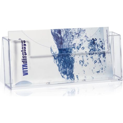 Porte-brochures long format paysage Transparent (1/3)