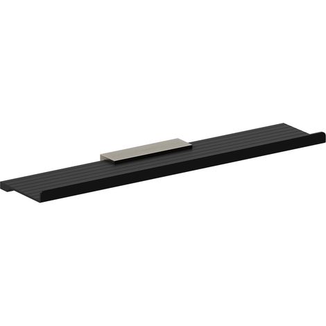COSMIC Bathroom Shelf, Organizer, 40cm, Matt Steel , Architect S+ Collection (1/4)