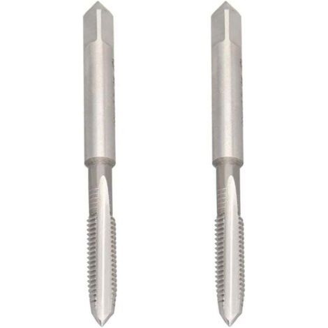 Lot de 2 tarauds de machine à filetage gauche M6X1.00MM en acier rapide H2 pour réparation et entretien de routine (1/5)