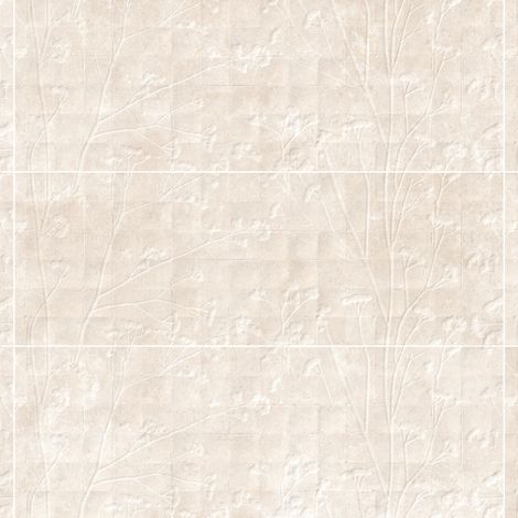 Carrelage effet Béton 3D Beige Lin Flor 100x33,3x0,98 cm Montelis - Mur intérieur (vendu par carton de 1,67 m²) - RO'MA CARRELAGE