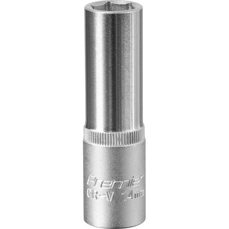 Sealey S1214D Premier Deep Socket 1/2""Sq Drive 14mm