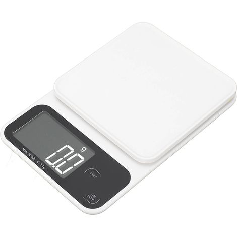 Balance de cuisine numérique 5 kg, écran tactile LCD, haute précision, à fixer au mur, idéale pour la pâtisserie et la cuisine. (1/5)