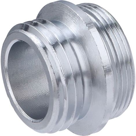 Noyon & Thiebault – Mamelon adaptateur de bec de robinet mâle 15x21 – Laiton chromé résistant à la corrosion – Installation rapide et étanche – Pour raccords sanitaires (1/4)