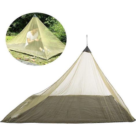 Moustiquaire d'extérieur, moustiquaire triangulaire compatible avec tente de jardin/camping (1/5)